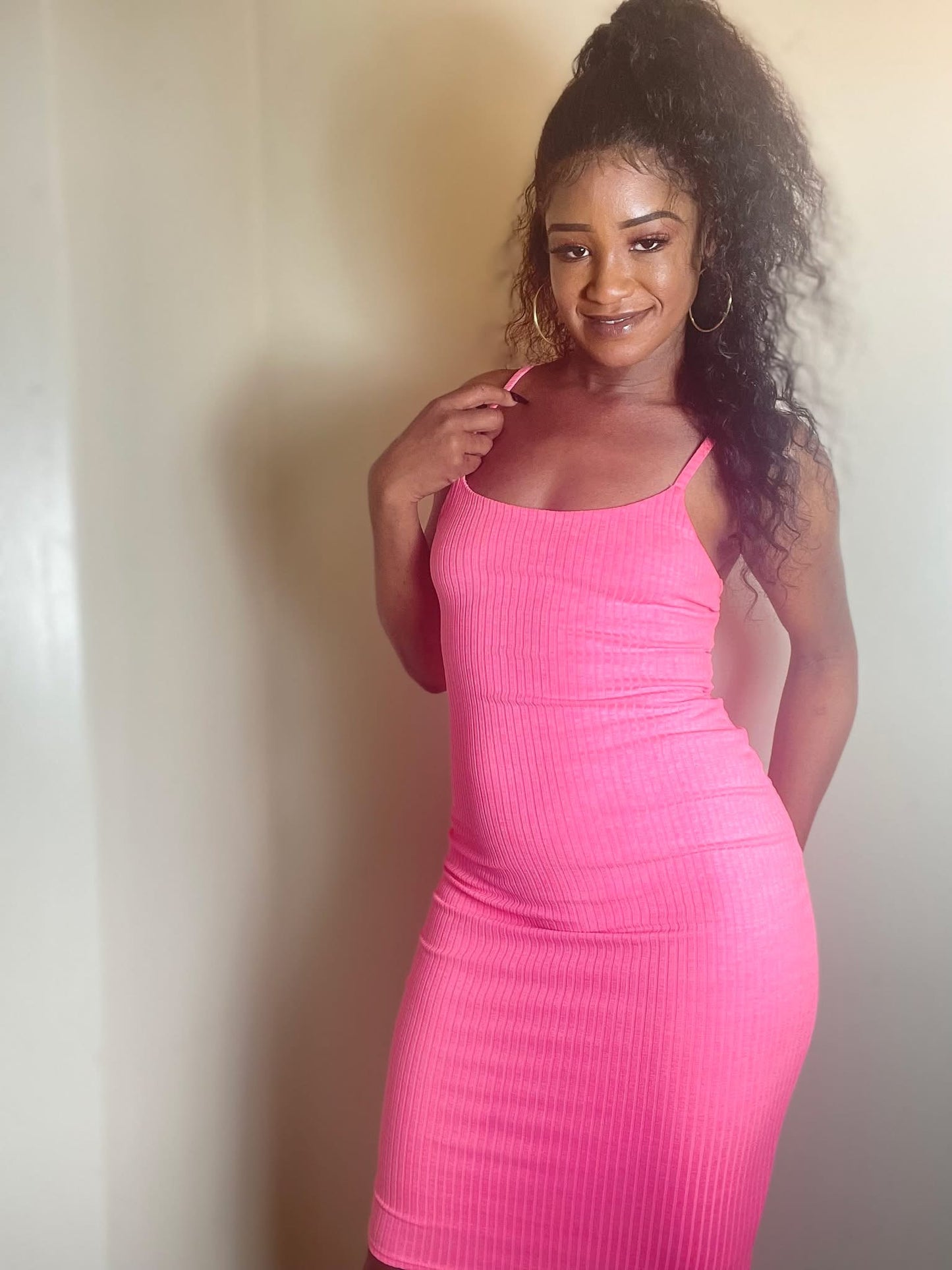 Glow Up Midi Dress