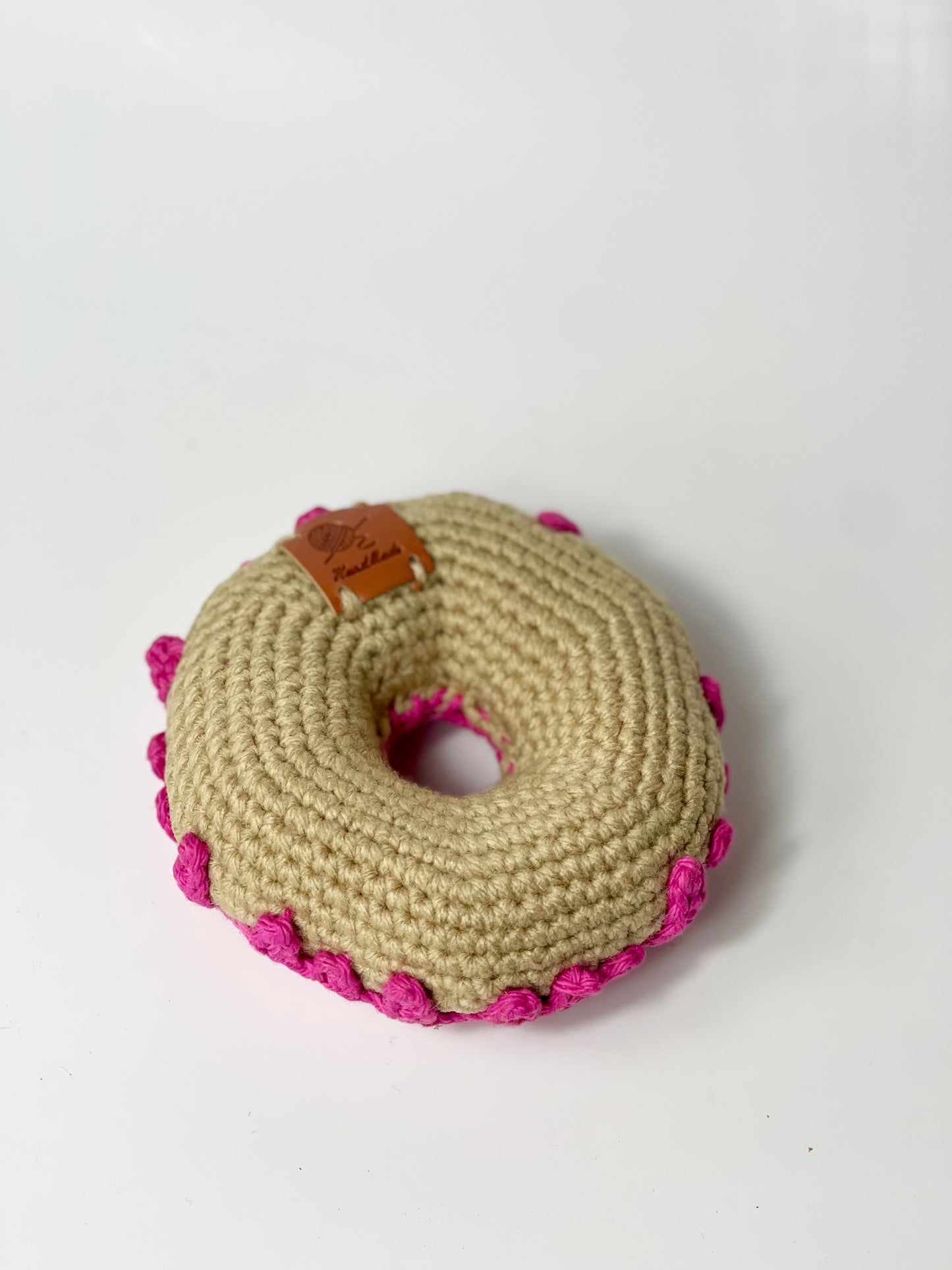 Handmade Crochet Donut Paperweight