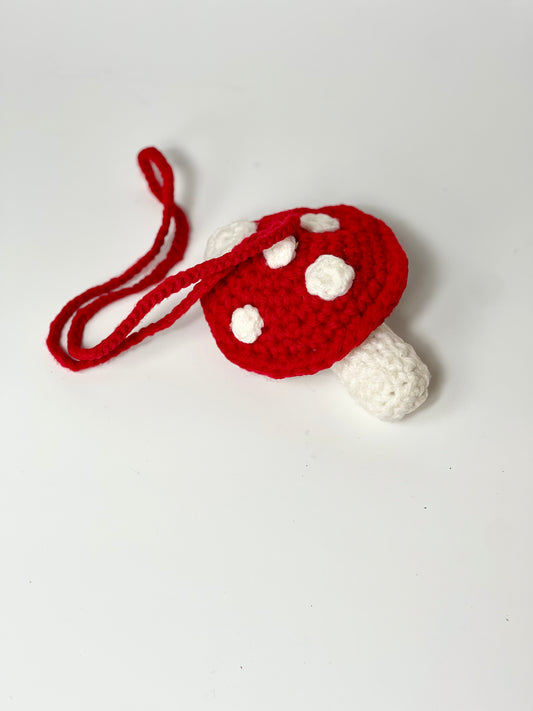 Mushroom Car Hanger/Purse Charm