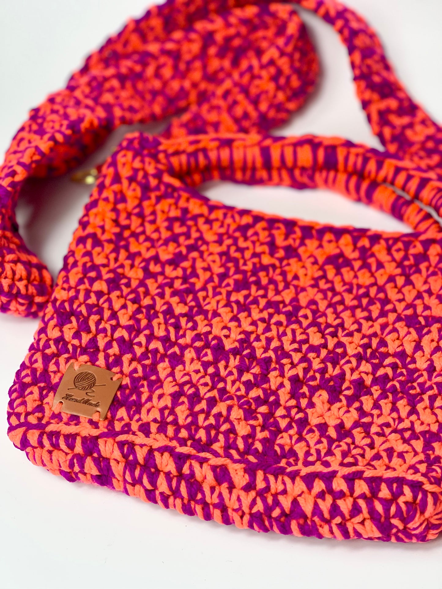 Handmade Crochet Strap Purse