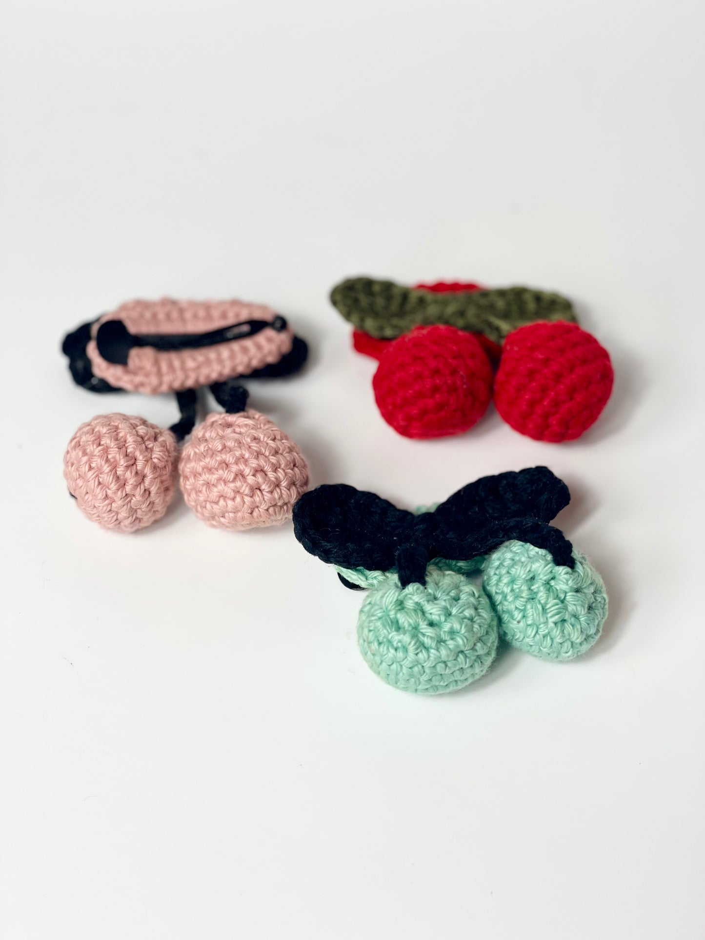 Cherry Hair Clips