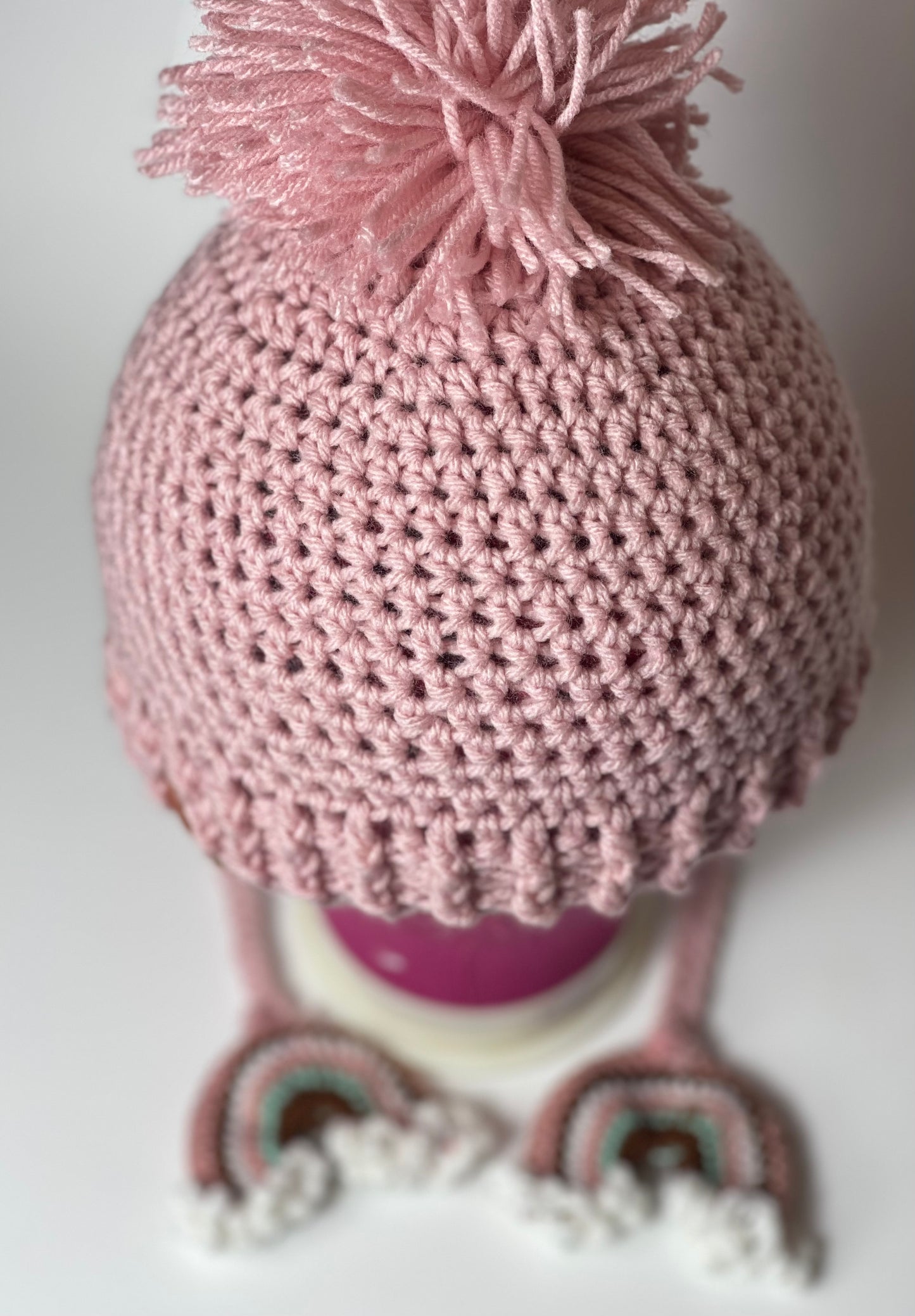 Rainbow Winter Hat