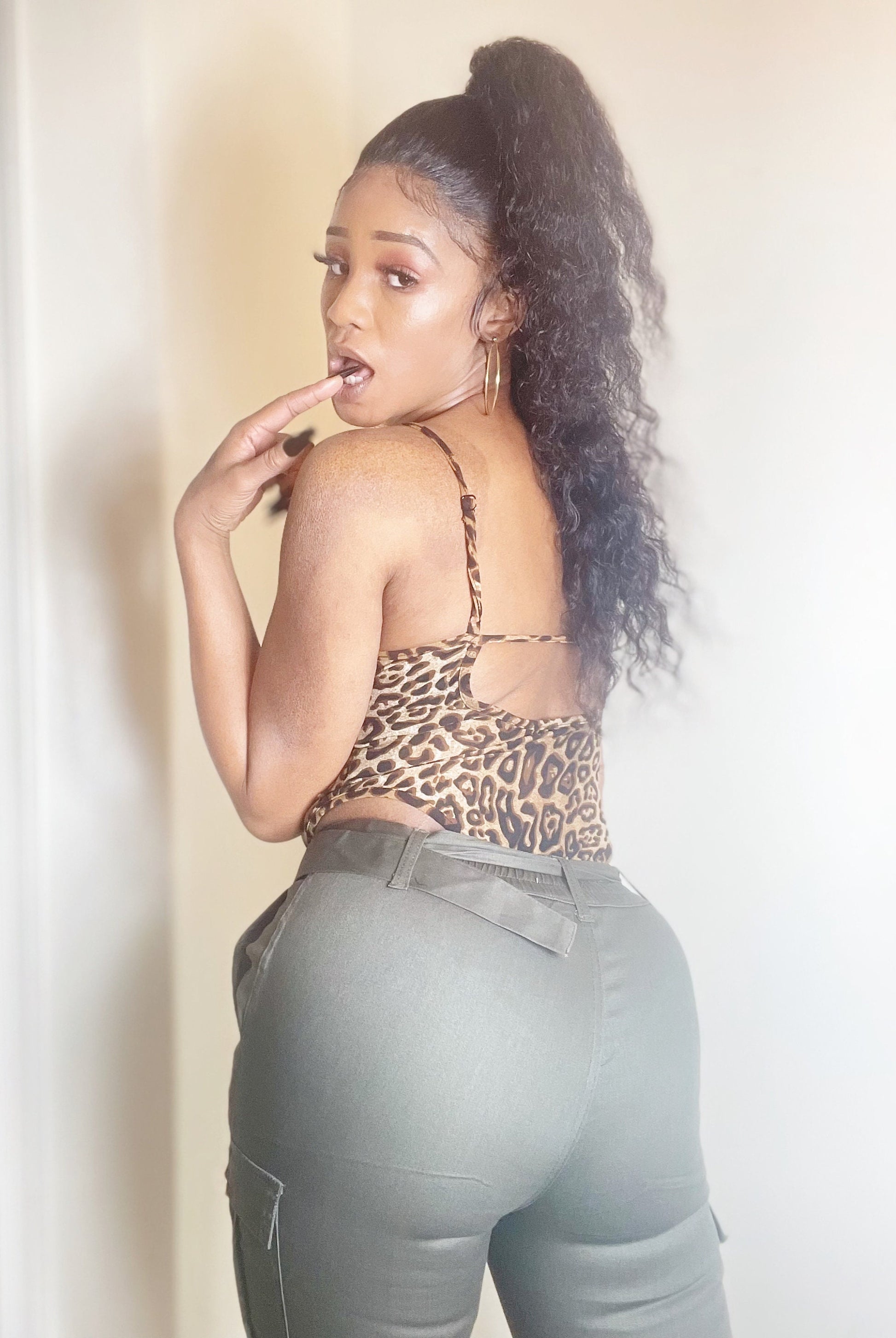 My Crazy Side Leopard Print Bodysuit - BOSSED UP FASHION