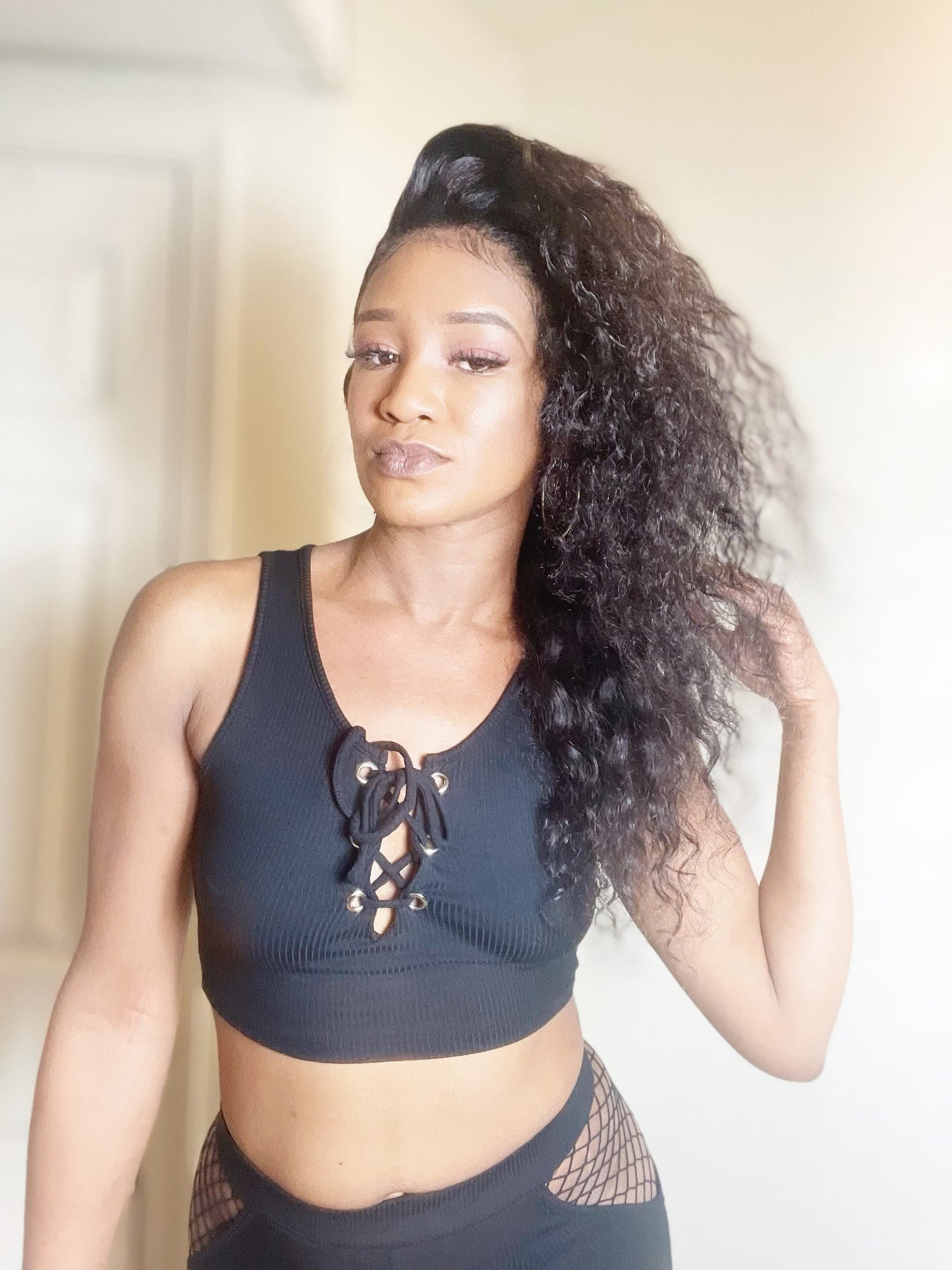 Don't Play With Me Two-Piece Legging Set - BOSSED UP FASHION