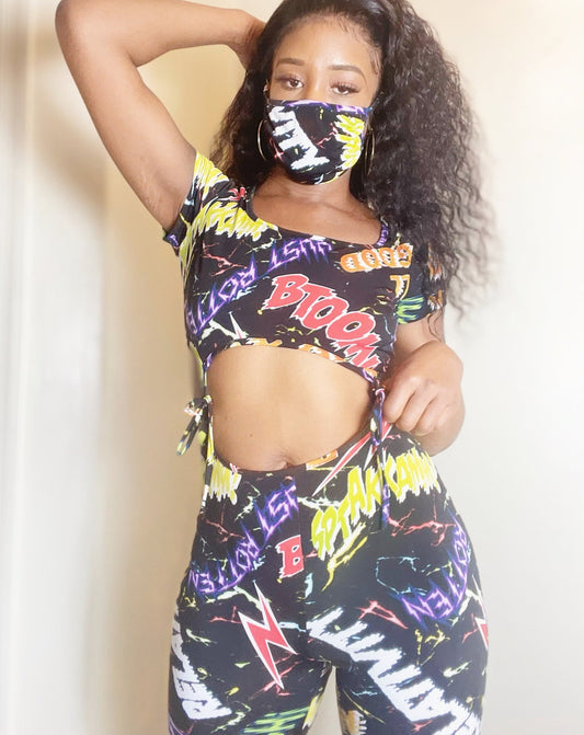 Cut Out Sides Womens Jump Suit- Womens Fashion-Party Wear- Streetwear-BOSSED UP FASHION