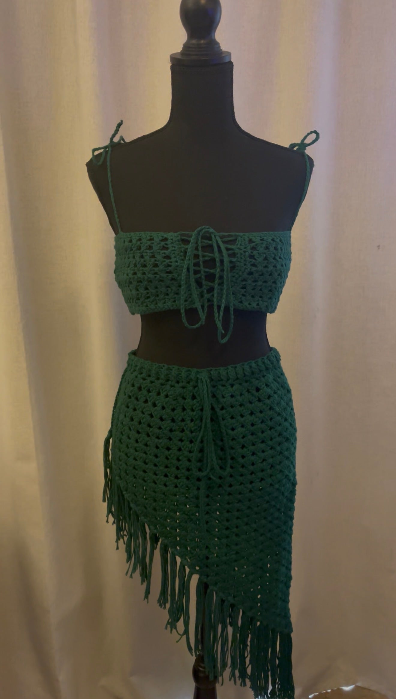 Emerald Tide Fringe Set