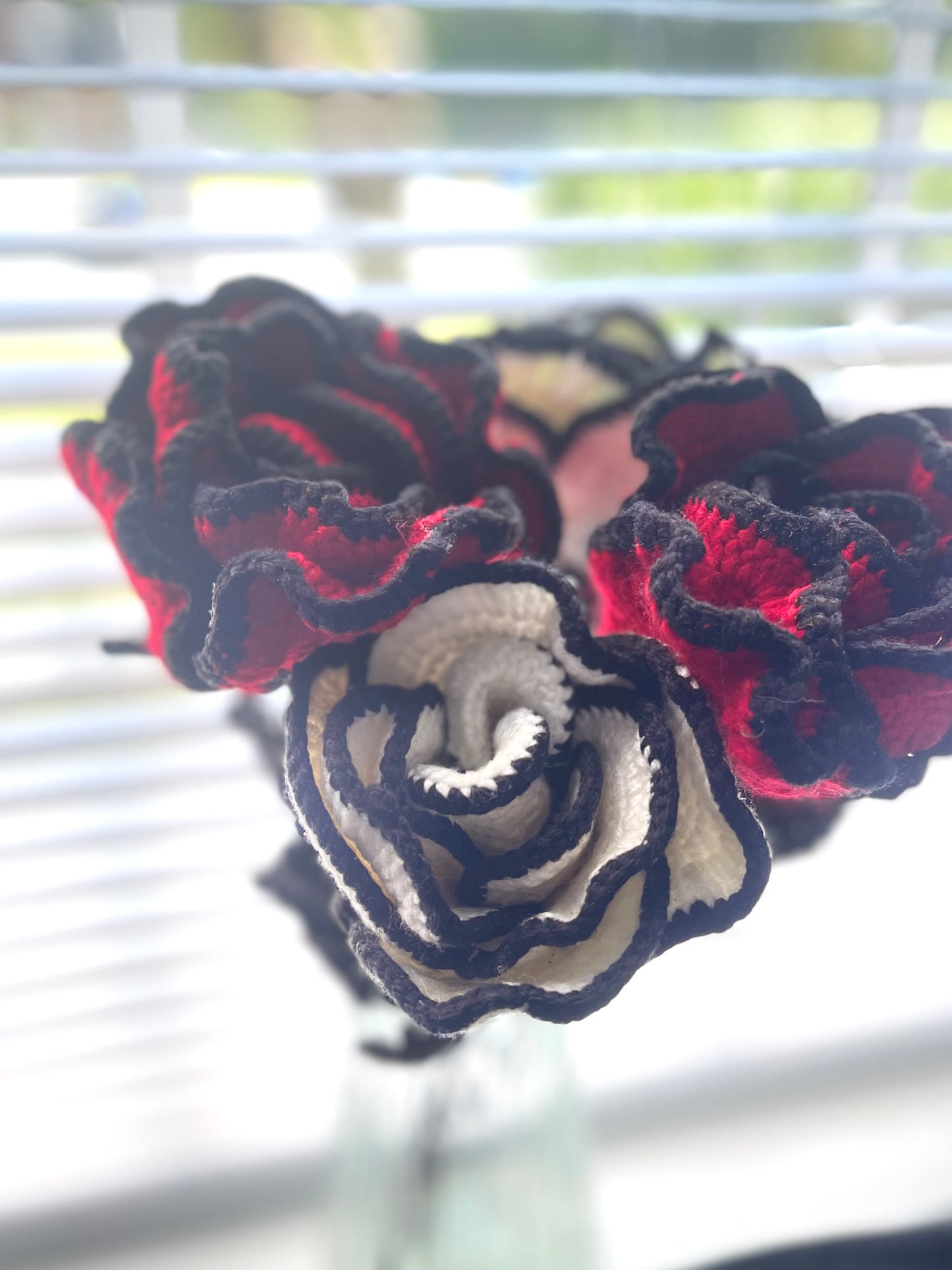 Handmade Crochet Roses