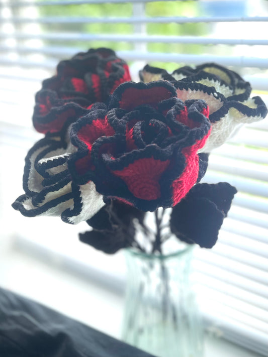 Handmade Crochet Roses