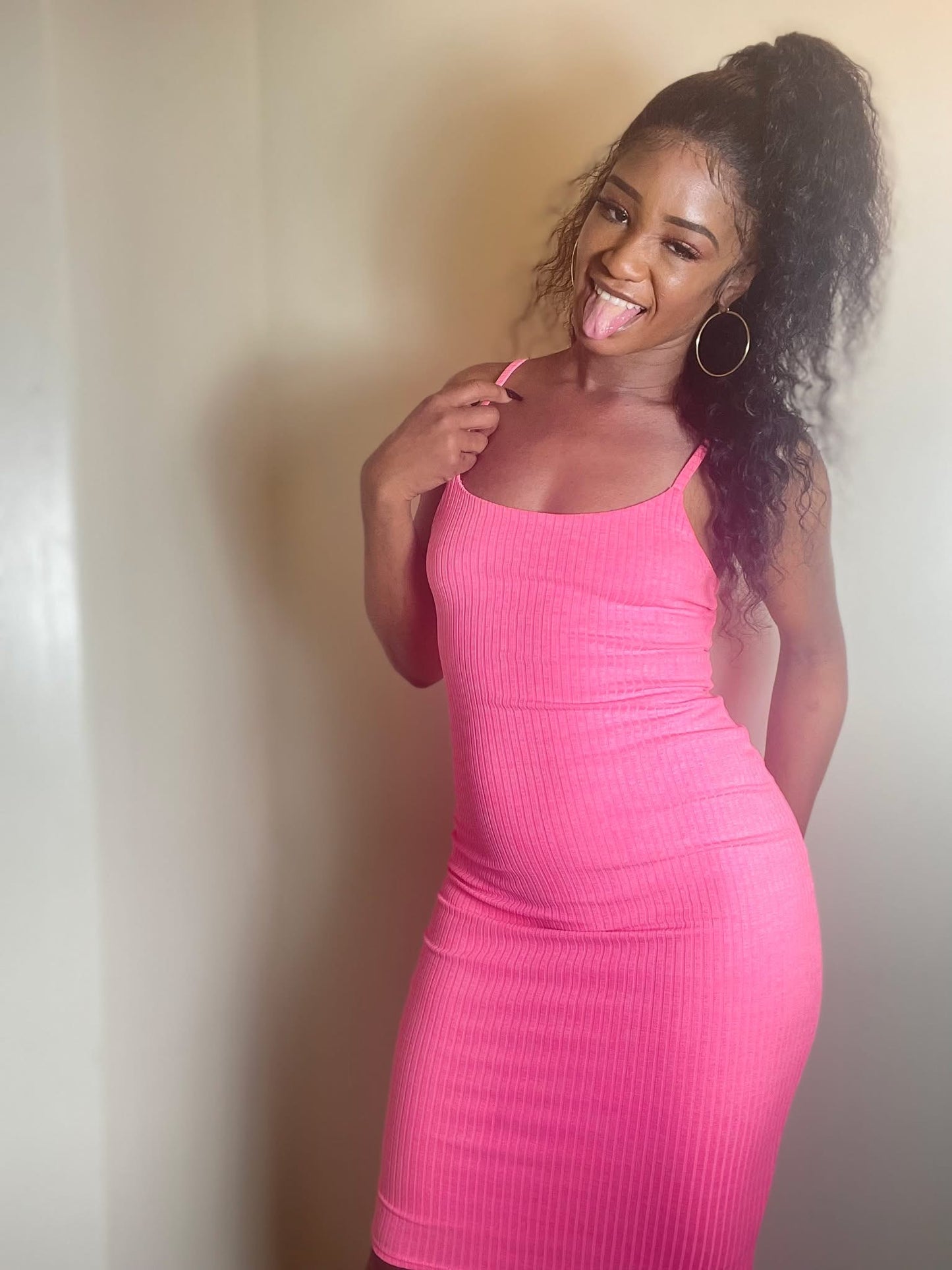 Glow Up Midi Dress