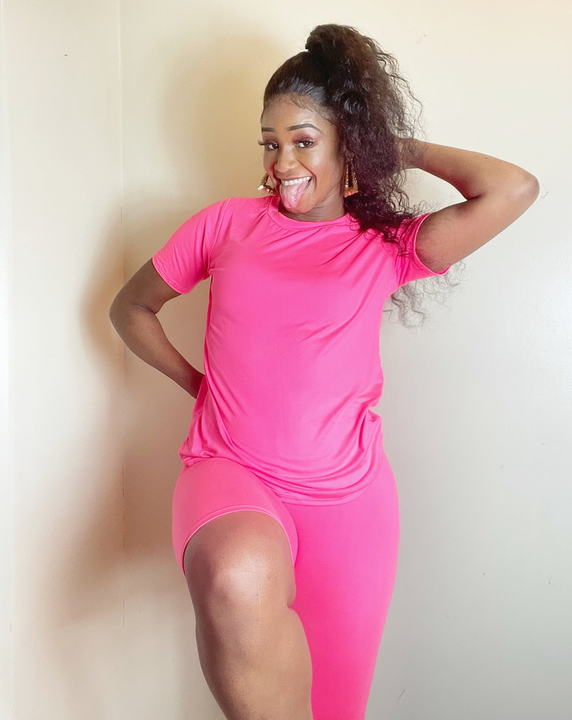 After Work Set (Pink) - BOSSED UP FASHION