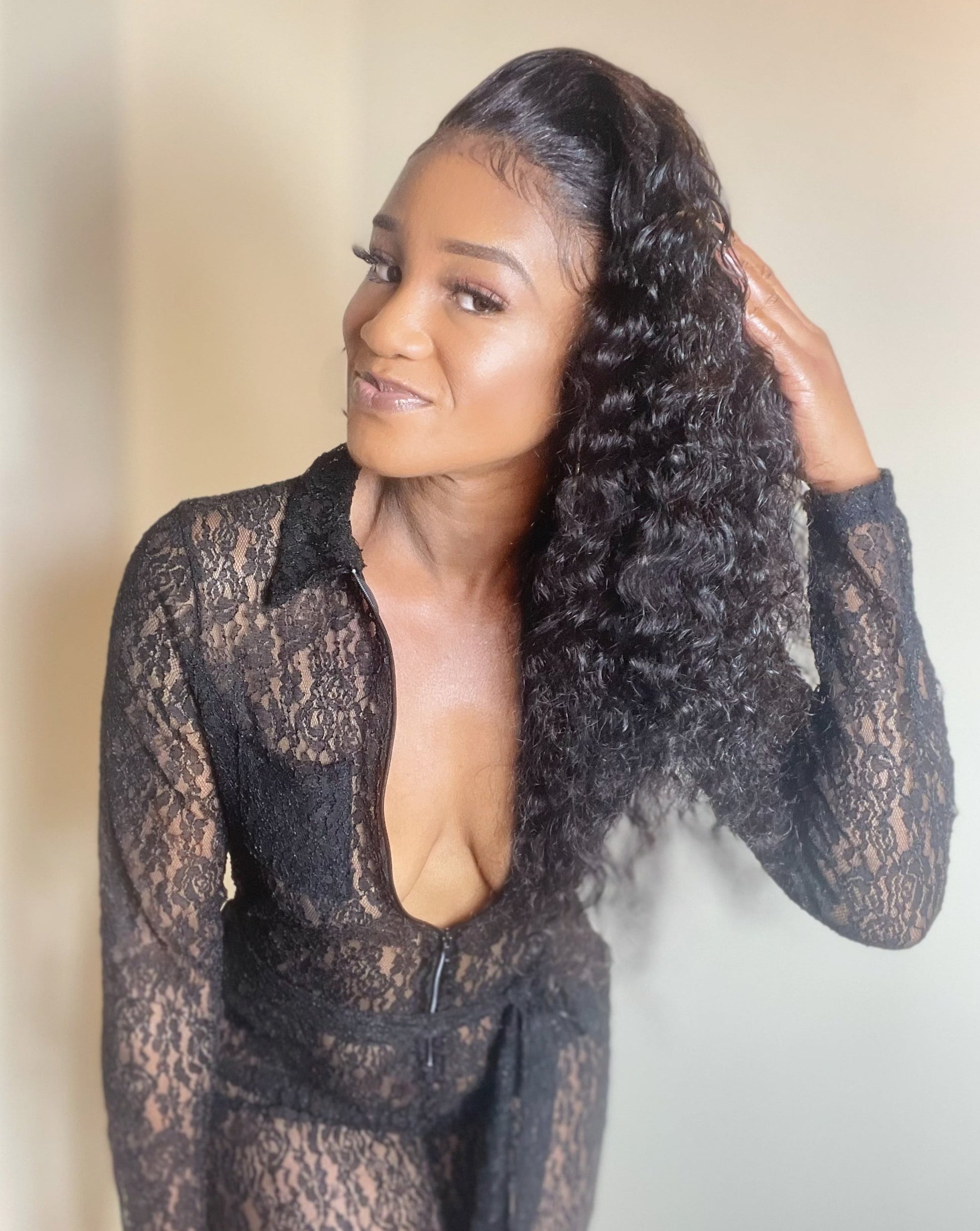 Givin Body Lace Jumpsuit - BOSSED UP FASHION