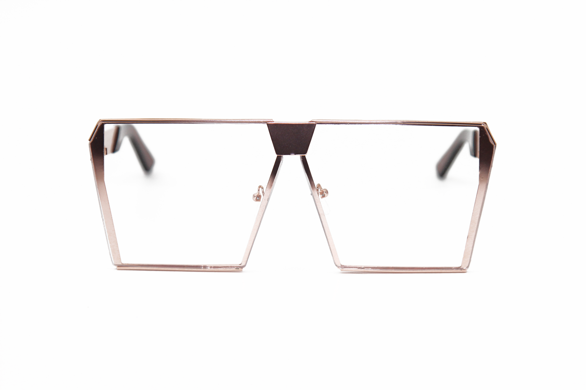 Transparent Lens Glasses-Large Frame-Fashion-Trending- BOSSED UP FASHION